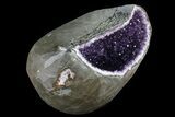 Sparkling Amethyst Geode ( lbs) - Deep Cavity #80881-3